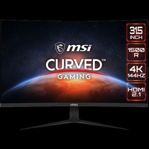 MSI G321CU 32" Class 4K UHD Curved Screen Gaming LCD Monitor