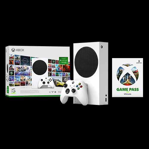 Microsoft Xbox Series S 512GB All-Digital Starter Bundle Console with Xbox Game  Pass